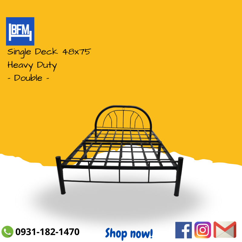Single Deck Double Size Split Type Heavy Duty 48x75 Bed Frame Master