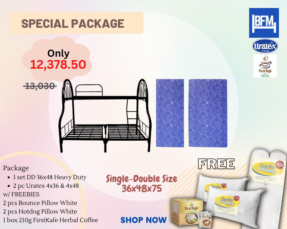 Special Package Double Deck Double Size Split Type 4x36x48x75
