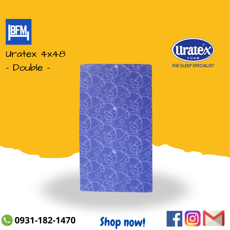 Uratex foam double size 2024 4 inches