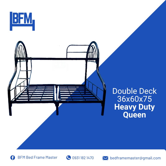 Double Deck Queen Size Split Type Heavy Duty 36x60x75