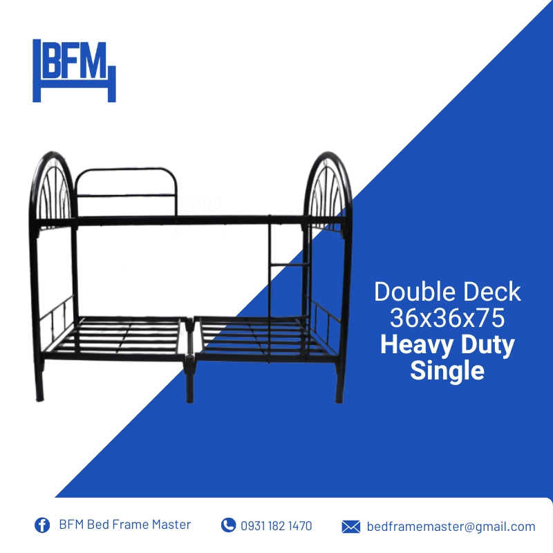 Double Deck Single Size Split Type Heavy Duty 36x36x75