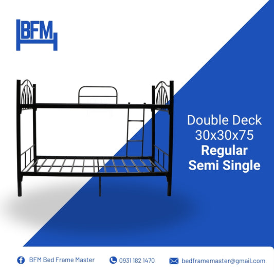 Double Deck Semi-Single Size Regular 30x30x75