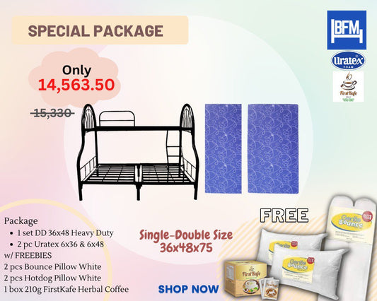 Special Package Double Deck Double Size Split Type 6x36x48x75