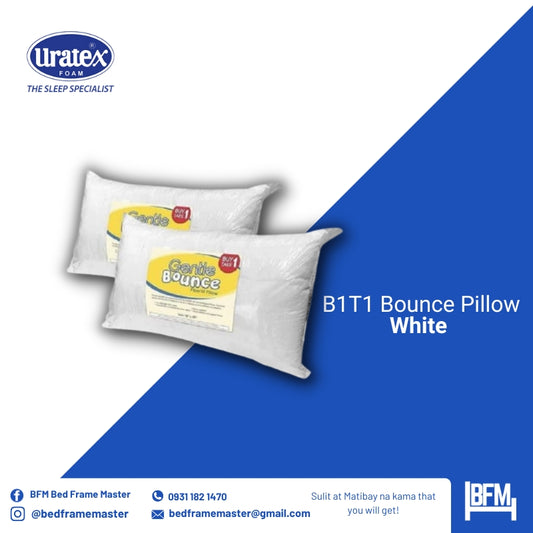 Gentle Bounce Pillow Buy 1 Take 1 White