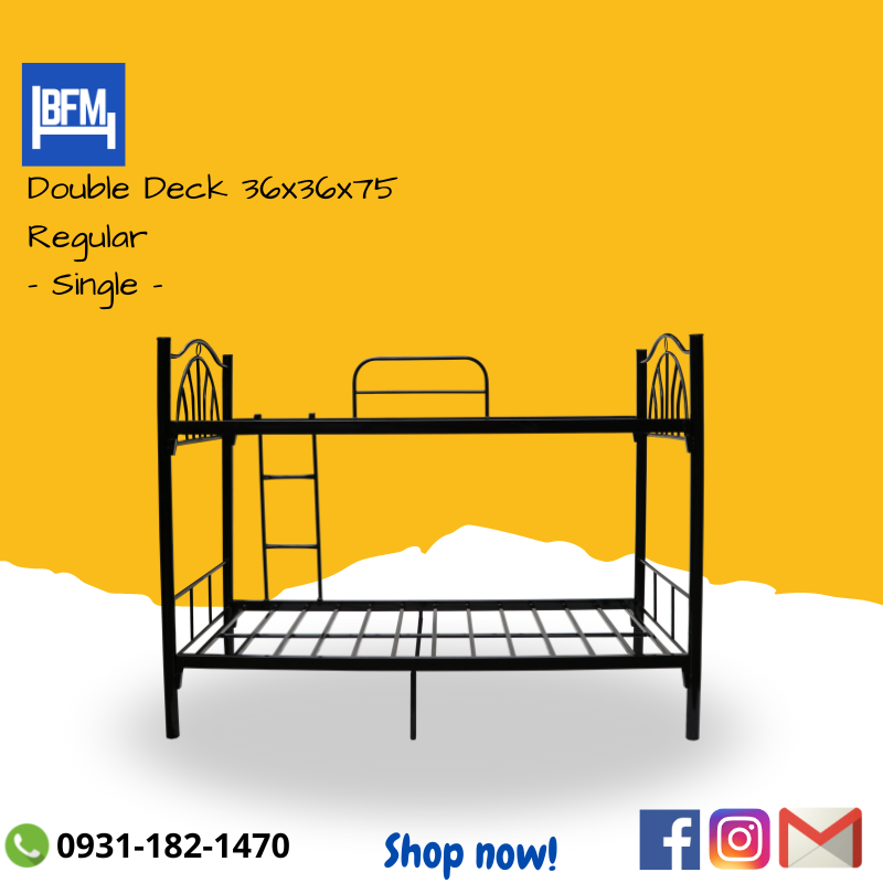 Double Deck Single Size Regular 36x36x75