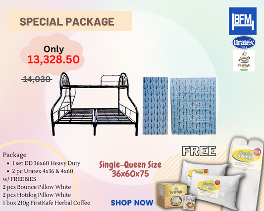 Special Package Double Deck Queen Size 36x60x75