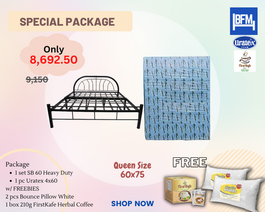 Special Package Single Deck Queen Size 60x75