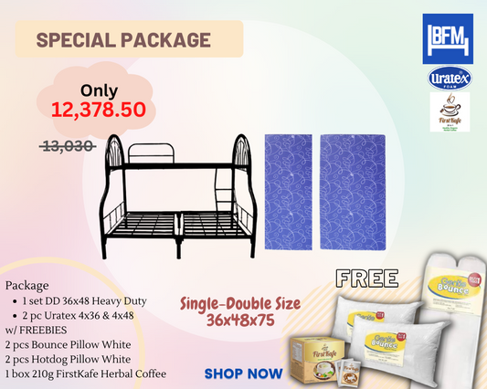 Special Package Double Deck Double Size 36x48x75